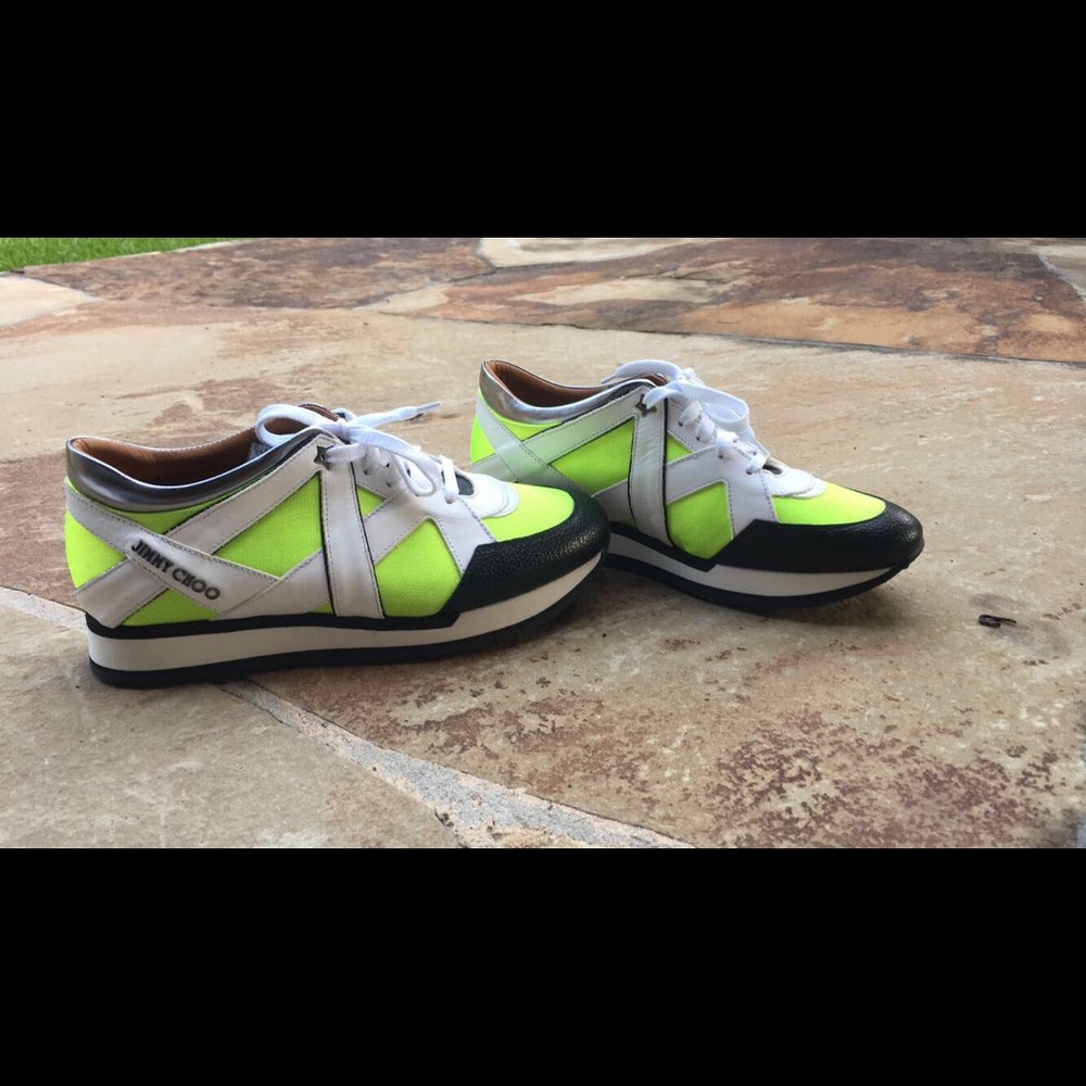 Women’s Jimmy choo sneakers.